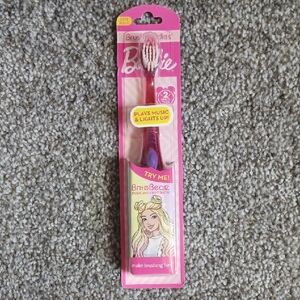 New Brush Buddies Barbie BriteBeatz Soft Toothbrush